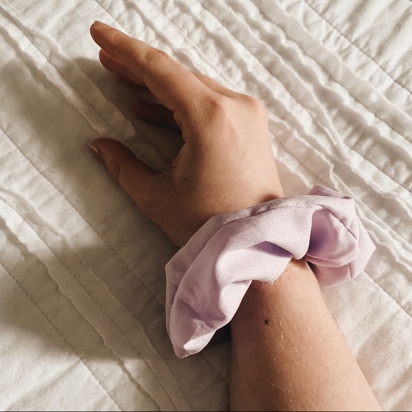 Lavender Soft Scrunchie - Picture 2 of 2